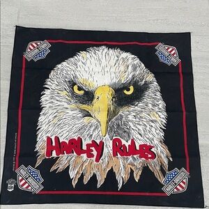 Harley Davidson Bandana with Eagle Design
